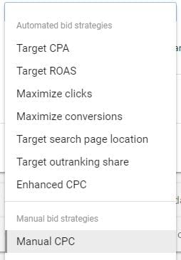 Adwords Bidding Strategy