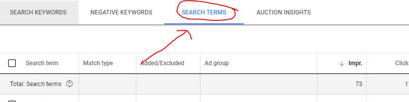 Search Terms